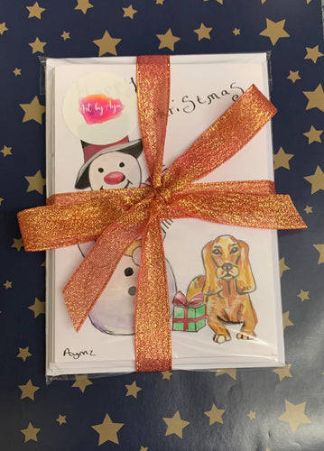 Artbyaymz Christmas Cards